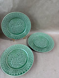 Green Pineapple Bordallo Pinheiro Salad Plates - Set Of 3