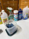 Cleaning Lot FF***Most bottles at least half full***