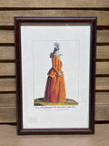 The Female ; A Satirical Caricature “Macaroni Print”