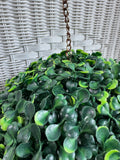 Faux Boxwood Topiary Sphere