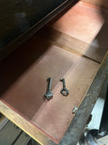 Antique Secretary with Glass Front Hutch***HEAVY ITEM***READ DETAILS ON PICK UP POLICY***