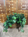 Faux Greenery in Basket