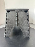 Black Plastic Folding Step Stool