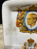 Hanley Lancasters LTD. English Ware Edward VIII Commemorative Coronation Ash Tray