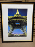 Eiffel Tower Photograph by Peter Tomlinson; Signed