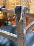 Double Pedestal Dininng Table, with (2) Leaves, (6) Chairs and Table Pads ***HEAVY ITEM***