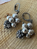 (E) Pair of Silver Tone Earrings