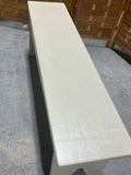 Lightweight Painted Bench (light tan color tone)