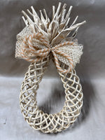 Woven Style Pineapple Wall Decor