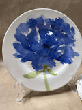 Royal Stafford Blue Poppy Salad Plates - Set Of 4 (A)