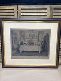 Darby & Joan Print by Walter Dendy Sandler