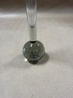 Smokey Grey Kosta Boda Bud Bubble Vase