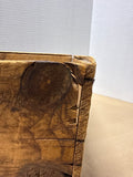 Vintage Handmade Wooden Crate