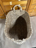 Natural Water Hyacinth Style Basket