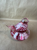 Art Glass Bird Figurine By Joe St. Claire