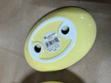 Yellow Wamsutta Ceramic Bath Accessories, 3 pc