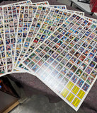 Topps 1992 Complete Baseball Card Set in 6 Uncut Sheets (10 SETS AVAILABLE—PRICED INDIVIDUALLY AT $75 EACH SET)