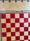 Carrom Double Sided Wooden Vintage Game Board or Decor