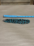 Black/Turquoise Beaded Necklace