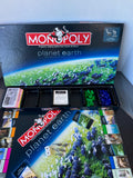 Parker Brothers Planet Earth Monopoly Board Game