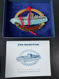 Trio of Mariner’s Museum Ornaments in Boxes