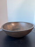 Dick Behrends & Friends XL Primitive Vintage Wooden Bread Bowl