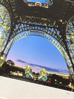 Eiffel Tower Photograph by Peter Tomlinson; Signed
