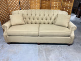 Lancer Sofa, gold color tone ***HEAVY ITEM***READ DESCRIPTION ON PICK UP POLICY***