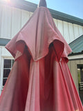Bronze Tone Umbrella Stand (Heavy) and Red 8’ Umbrella