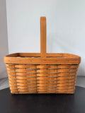 1990 Longaberger Spring Heartland Hand Basket