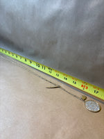 Gold Tone Necklace with Three Charms (Chico’s)