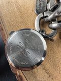 Gunmetal Charm Watch Bracelet