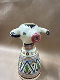 Folk Art Toledo Bull Pottery Pitcher