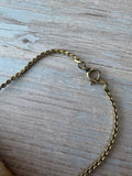 16” Gold Tone Chain Necklace