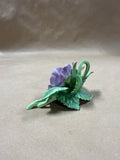 Lenox Pansy Ceramic Sculpture