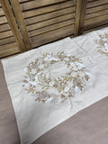 Pottery Barn Wreath Pillow Covers - Pair // 2 Pairs Available // PRICED INDIVIDUALLY
