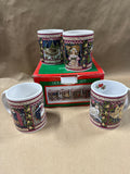 Twelve Days Of Christmas Holiday Coffee Mugs — 4 Mugs