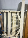 Ethan Allen Cream/Off White Double (Full) Size Bed, with Rails, Slats and Hardware
