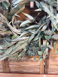 Winter Green Eucalyptus Wreath
