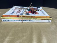 Three Wood Finishing Books