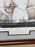 Charles W. Morgan • Whaler Print by RN Ghardloin; Signed