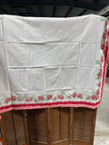Rectangle Table Cloth With Rose Boarder