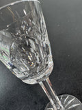 (D) Waterford Crystal Ashling Cordial Glass (7 AVAILABLE—PRICED INDIVIDUALLY AT $12 EACH)