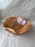 Hand Carved Fir Tree Wooden Bowl