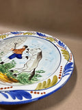 Italian Horse Shoeing A Man Upside Down World - Decorative Bowl