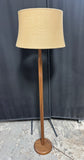 Danish Style Wooden Floor Lamp (WORKS)