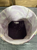 Thirty One Round Tote, purple tones (B)