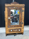 Vintage Wooden Cabinet / Mirror