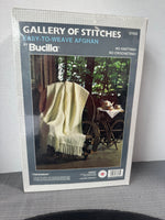 Bucilla Sealed 37035 Gallery of Stitches Easy-To-Weave Afghan Kit