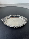 Tiffany & Co. Sterling Silver Ornate Trimmed Engraved Tray